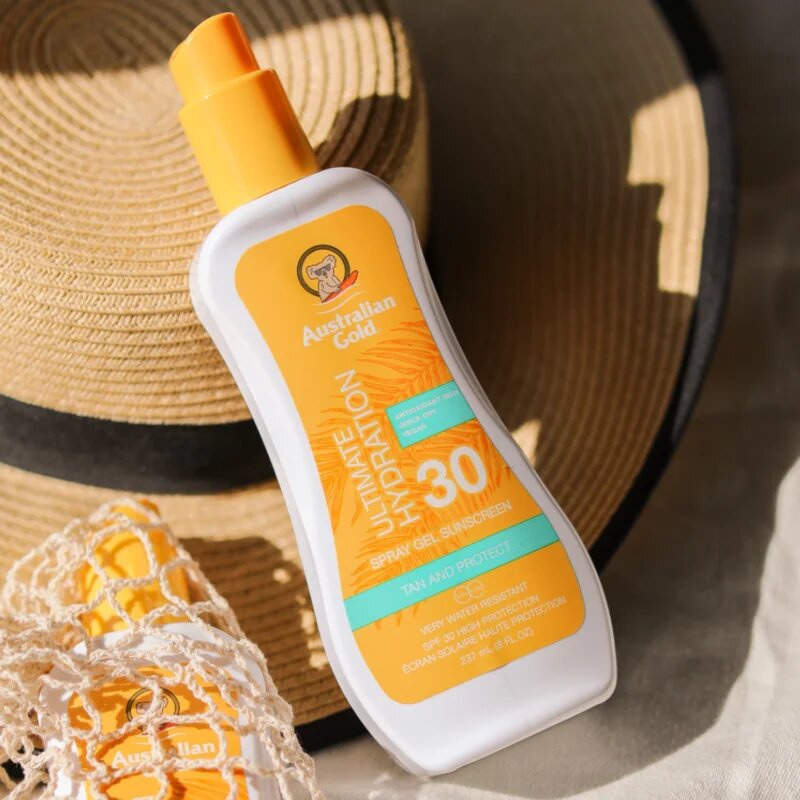 Australian Gold Spray Gel Sunscreen защитен спрей SPF 30 237 мл.