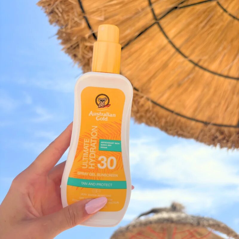 Australian Gold Spray Gel Sunscreen защитен спрей SPF 30 237 мл.
