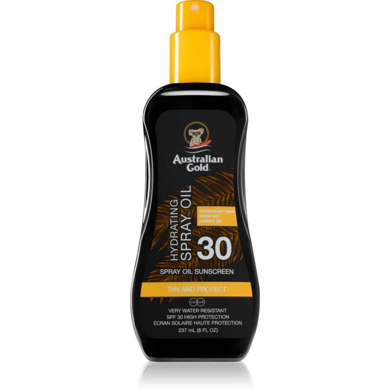 Australian Gold Spray Oil Sunscreen защитно масло SPF 30 в спрей 237 мл.