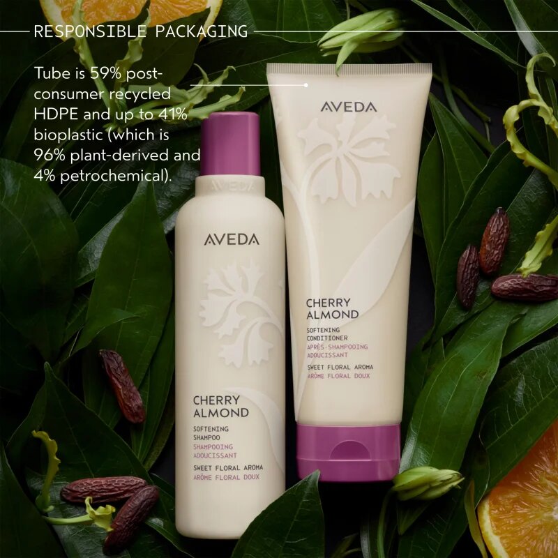 Aveda Cherry Almond Softening Conditioner дълбоко подхранващ балсам за блясък и мекота на косата 200 мл.