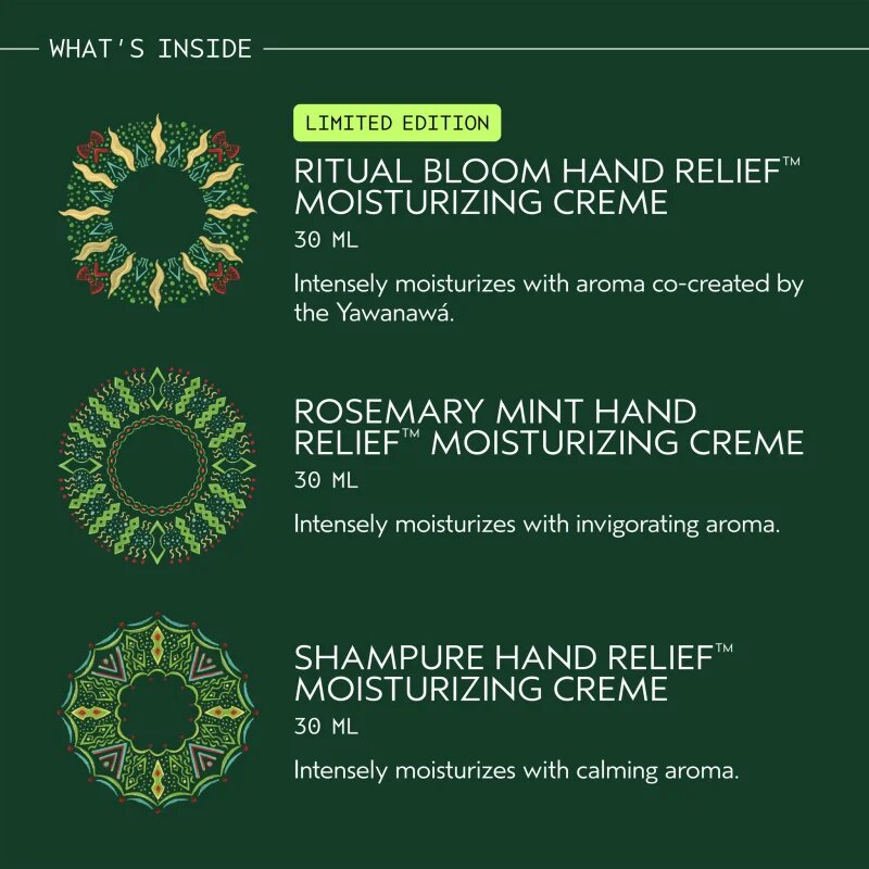 Aveda Holiday Gift of Intention Hand Relief™ Trio подаръчен комплект