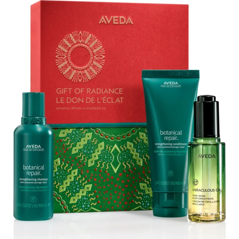 Aveda Holiday Gift of Radiance Botanical Repair™ and Miraculous Oil подаръчен комплект За коса