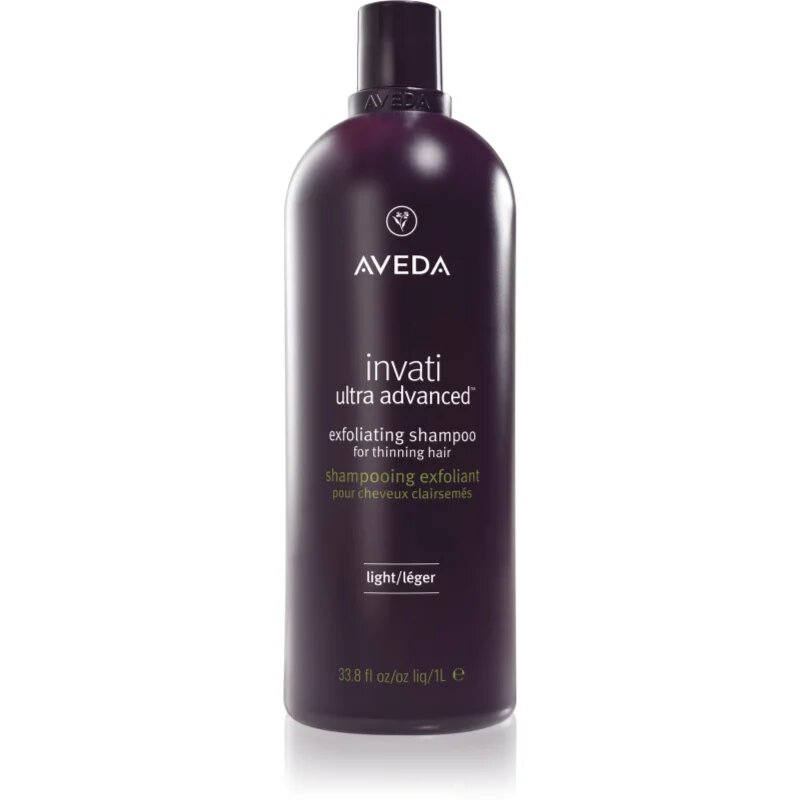 Aveda Invati Ultra Advanced™ Exfoliating Shampoo Light нежен почистващ шампоан с пилинг ефект 1000 мл.