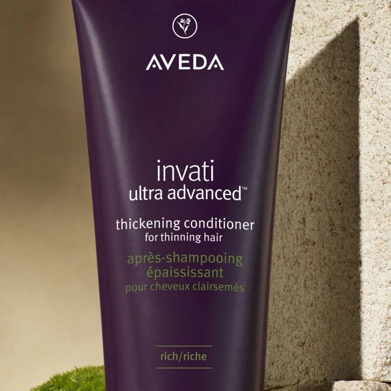 Aveda Invati Ultra Advanced™ Thickening Conditioner Rich интензивен балсам за тънка и изтощена коса 1000 мл.