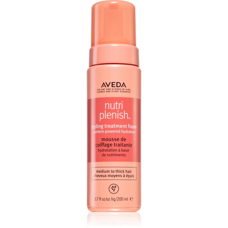Aveda Nutriplenish™ Styling Treatment Foam стилизираща пяна за хидратация и блясък 200 мл.