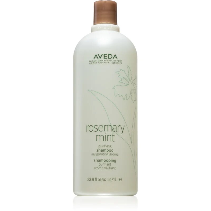 Aveda Rosemary Mint Purifying Shampoo дълбоко почистващ шампоан за блясък 1000 мл.
