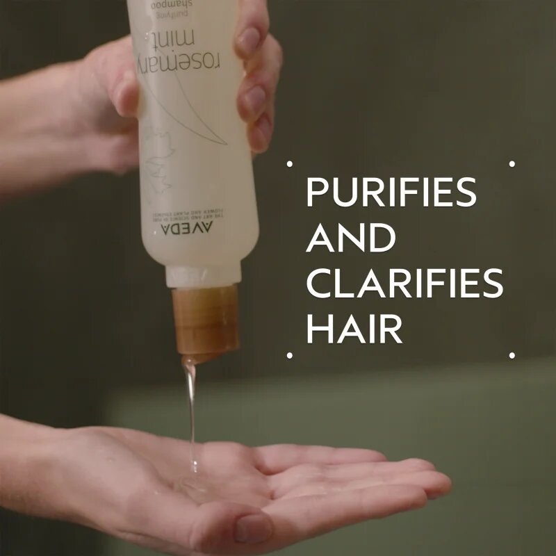 Aveda Rosemary Mint Purifying Shampoo дълбоко почистващ шампоан за блясък 1000 мл.