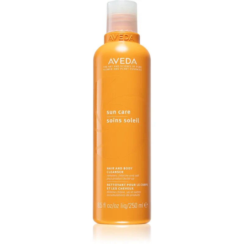 Aveda Sun Care Hair and Body Cleanser шампоан и душ гел 2 в 1 за коса увредена от слънце хлор и солна вода 250 мл.