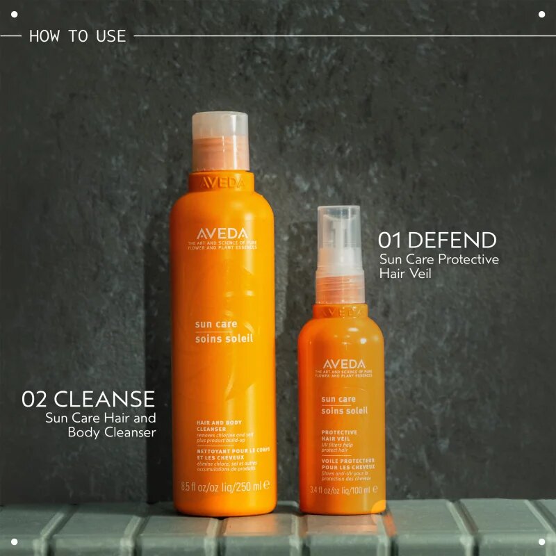 Aveda Sun Care Protective Hair Veil водоустойчив спрей за изтощена от слънце коса 100 мл.