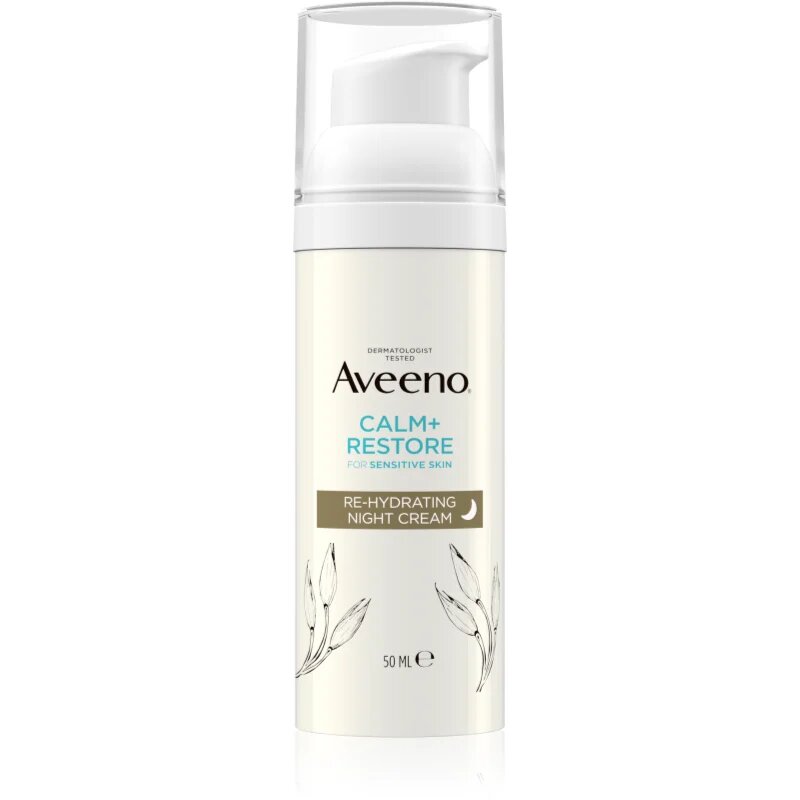 Aveeno Calm + Restore хидратиращ нощен крем 50 мл.
