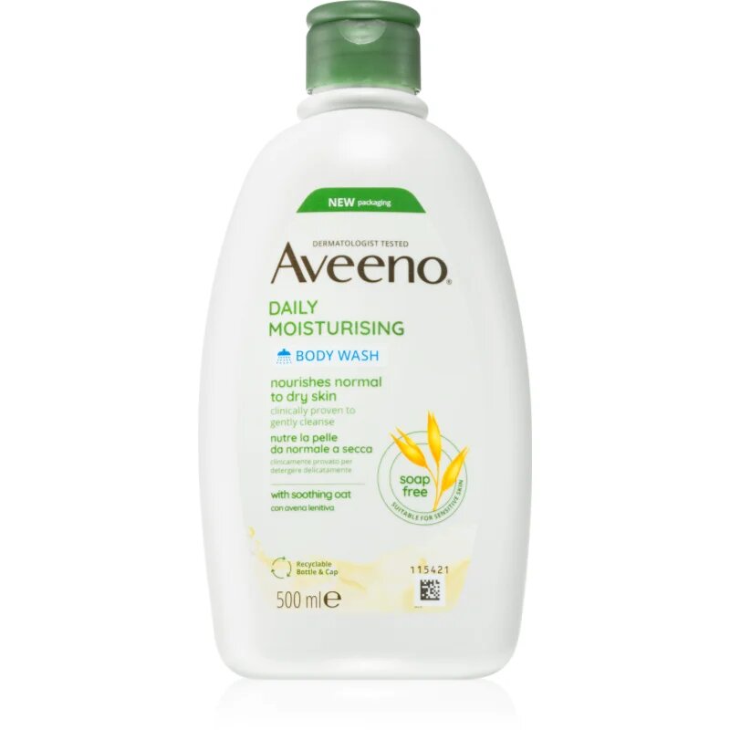 Aveeno Daily Moisturising Body Wash интензивен подхранващ душ крем 500 мл.
