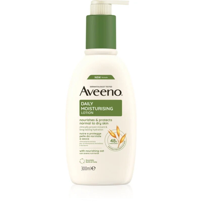 Aveeno Daily Moisturising Lotion подхранващ лосион за тяло 300 мл.