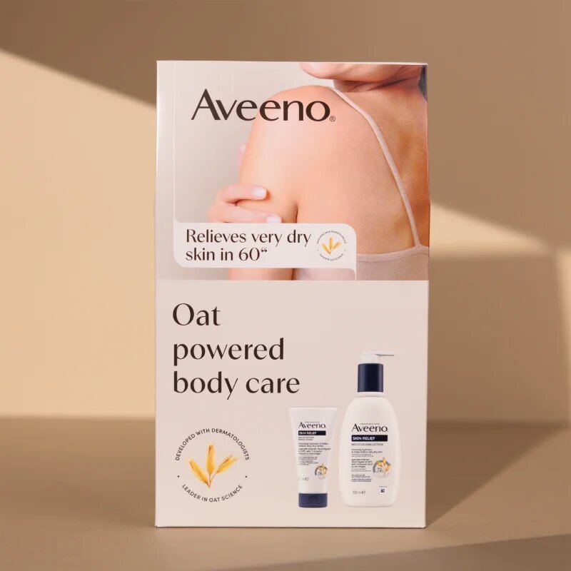 Aveeno Skin Relief комплект за интензивна хидратация за суха и чувствителна кожа