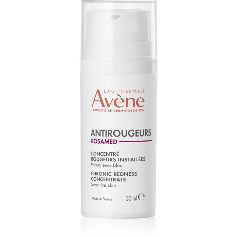 Avene Antirougeurs Rosamed Chronic Redness Concentrate крем против зачервяване и разширени капиляри за чувствителна кожа на лицето 30 мл.