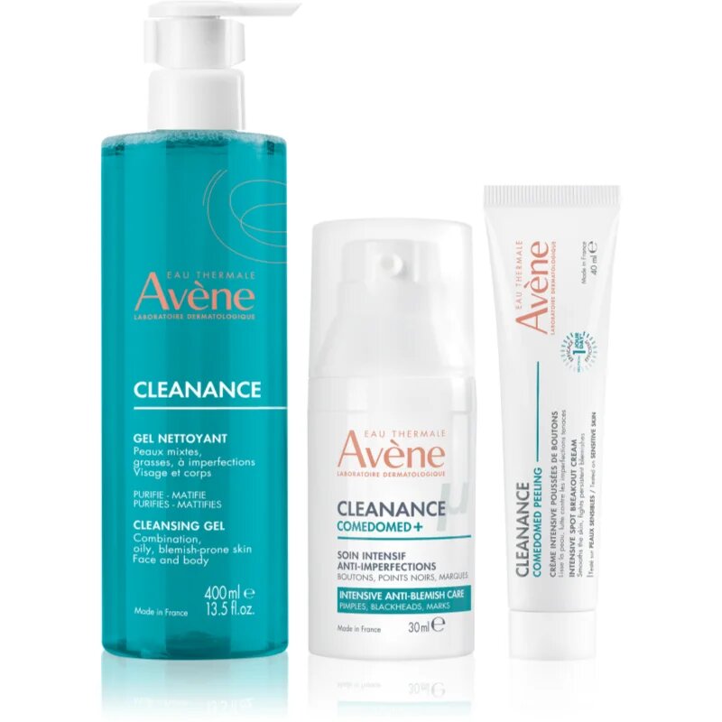 Avene Bundle Cleanance комплект за перфектно почистена кожа