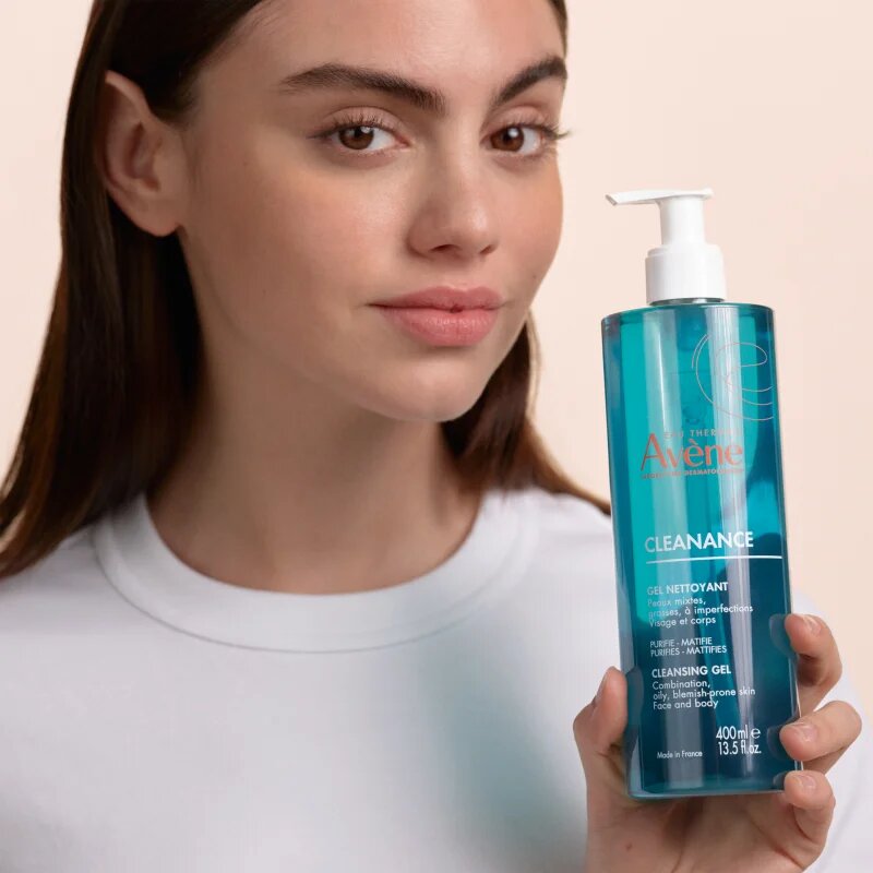 Avene Cleanance Cleansing Gel почистващ гел за мазна кожа склонна към акне 400 мл.