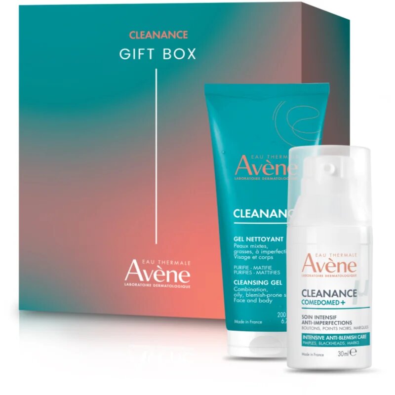 Avene Cleanance Gift Box подаръчен комплект за мазна кожа склонна към акне
