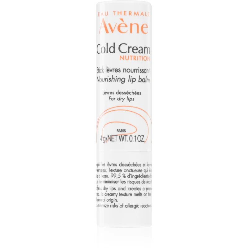 Avene Cold Cream балсам за устни с подхранващ ефект 4 гр.