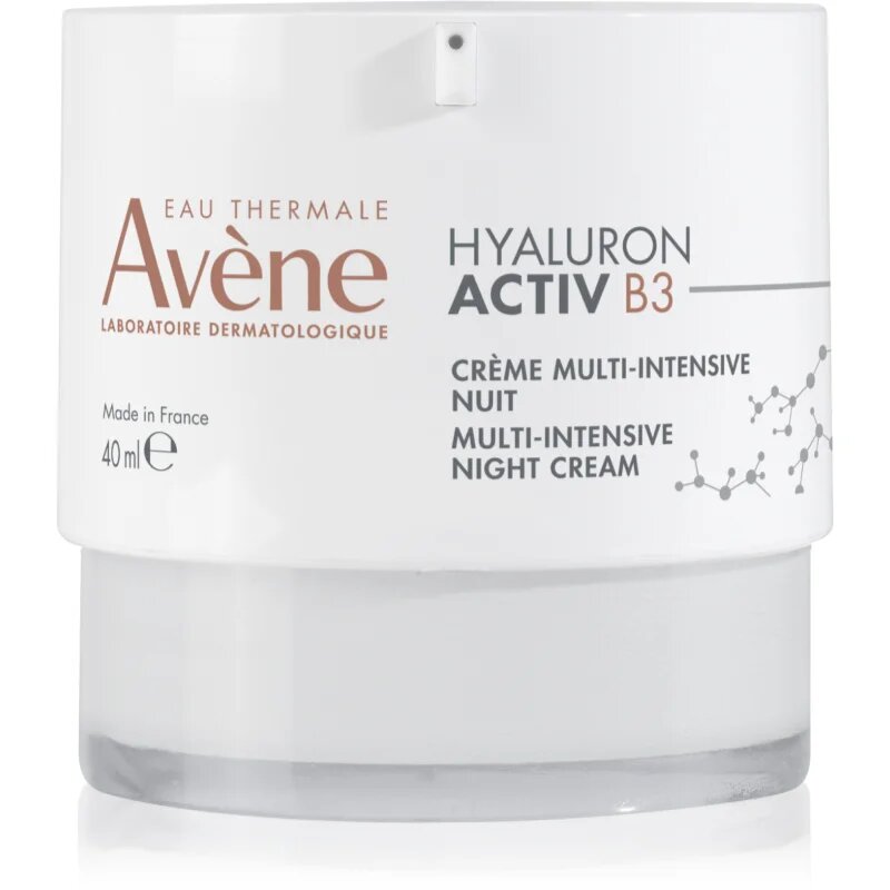 Avene Hyaluron Activ B3 Multi-Intensive Night Cream интензивен нощен крем против бръчки 40 мл.