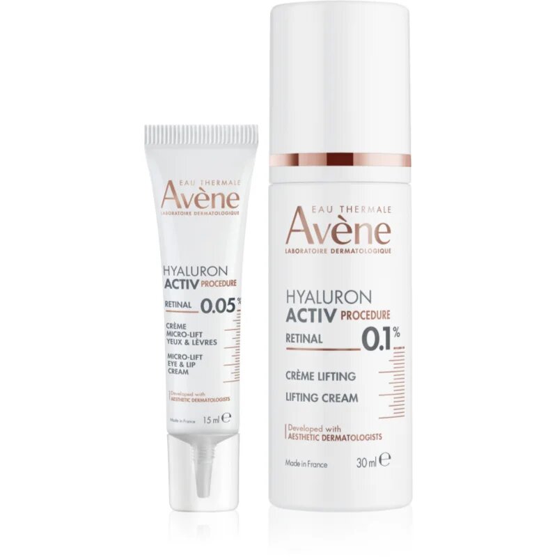 Avene Hyaluron Activ Procedure Anti-aging Set комплект с лифтинг и стягащ ефект