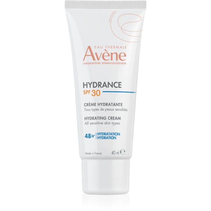 Avene Hydrance UV Rich Hydrating Cream хидратиращ крем за чувствителна кожа SPF 30 40 мл.