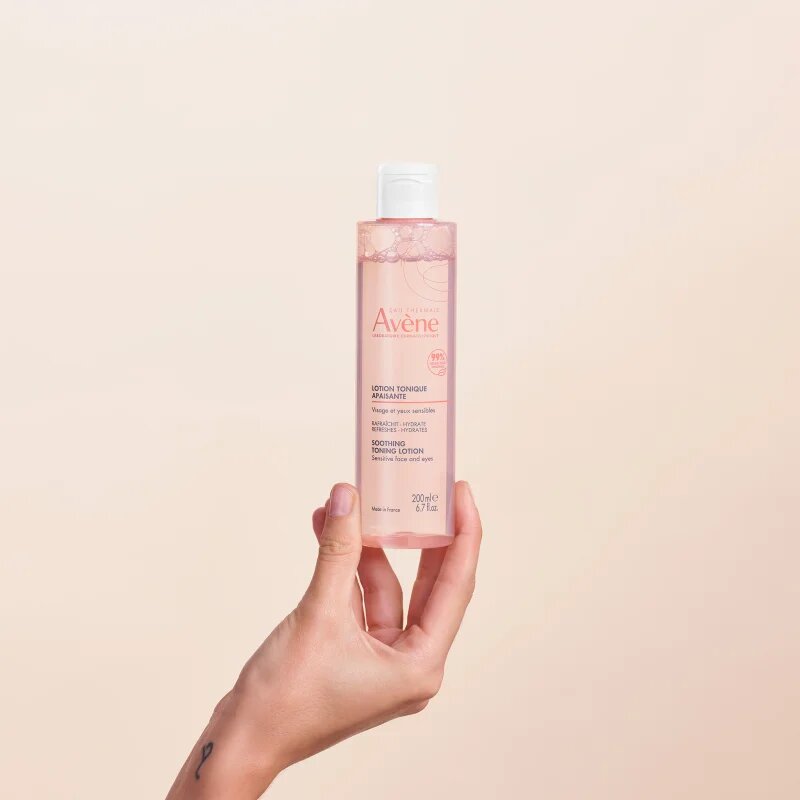 Avene Soothing Toning Lotion успокояващ тоник за чувствителна кожа на лицето и околоочен контур 200 мл.