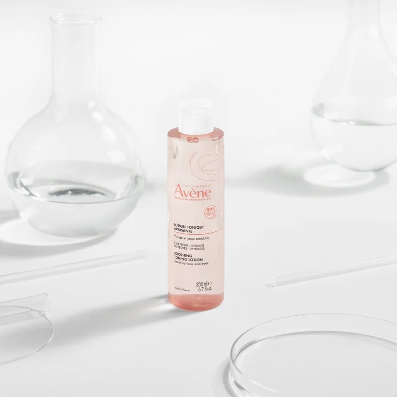 Avene Soothing Toning Lotion успокояващ тоник за чувствителна кожа на лицето и околоочен контур 200 мл.