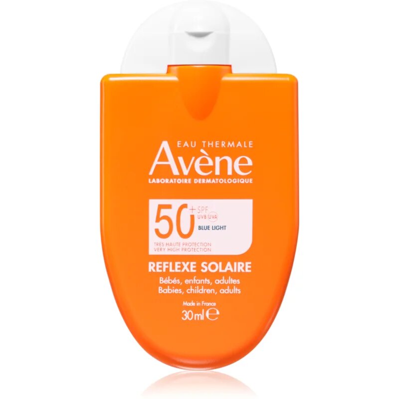 Avene Sun Reflexe Solaire слънцезащита за чувствителна кожа SPF 50+ 30 мл.