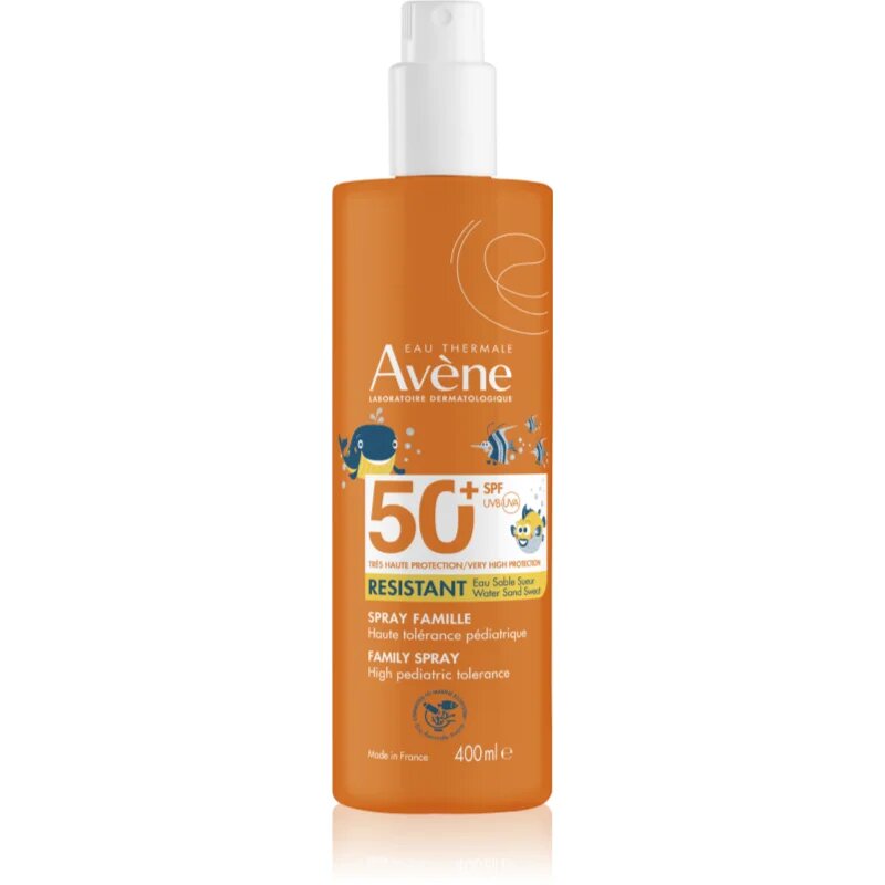 Avene Sun Resistant Family Spray защитен спрей SPF 50+ 400 мл.