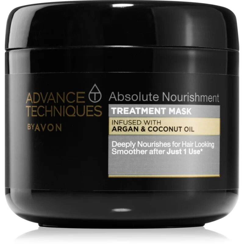 Avon Advance Techniques Absolute Nourishment дълбоко подхранваща маска с арганово масло 375 мл.