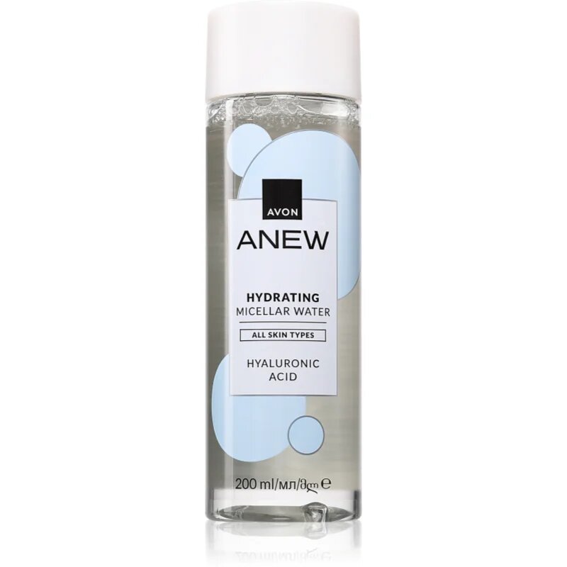 Avon Anew Hyaluronic Acid мицеларна вода с хидратиращ ефект 200 мл.