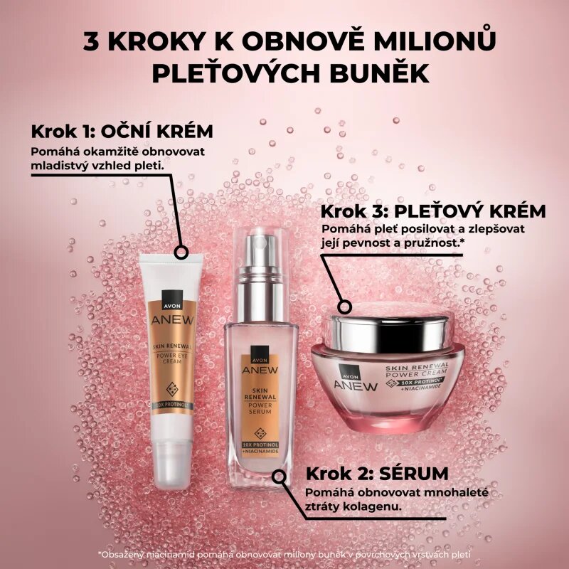 Avon Anew Renewal Protinol Power подмладяващ серум за лице 30 мл.