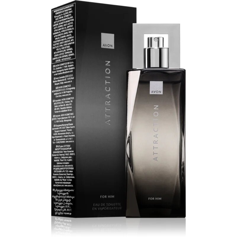 Avon Attraction тоалетна вода за мъже 75 мл.