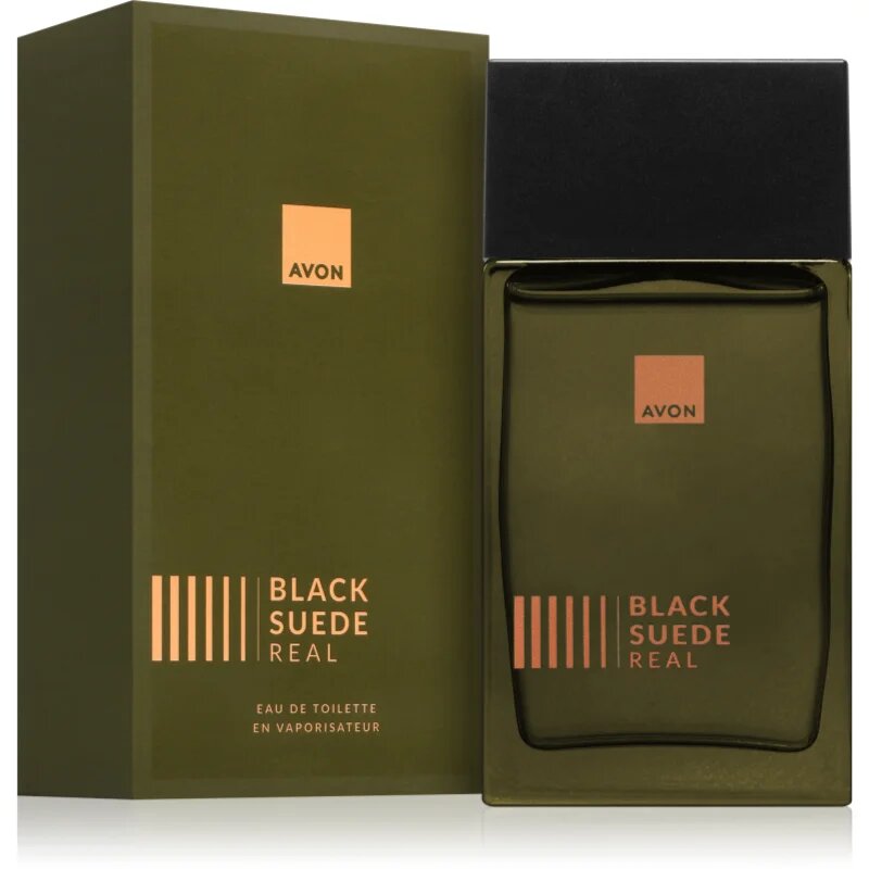 Avon Black Suede Real Intense тоалетна вода за мъже 100 мл.