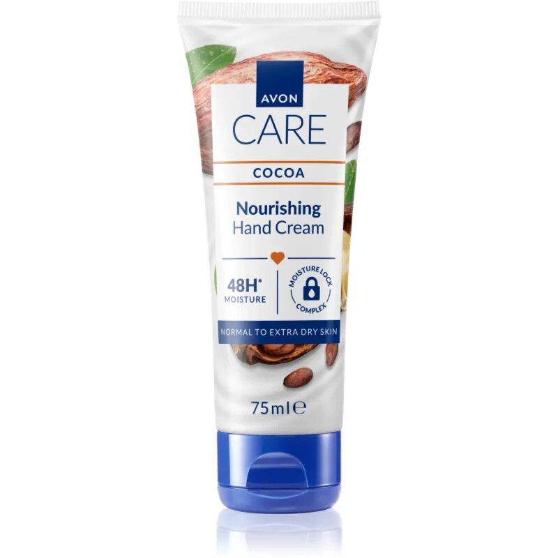 Avon Care Cocoa хидратиращ крем за ръце с какаово масло 75 мл.
