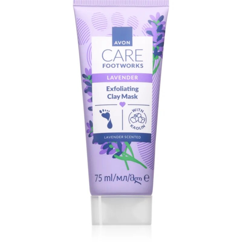 Avon Care Footworks ексфолираща маска за ходила 75 мл.