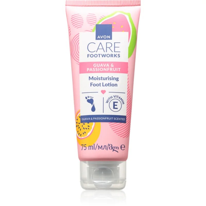 Avon Care Guava & Passionfruit хидратиращо мляко за крака 75 мл.
