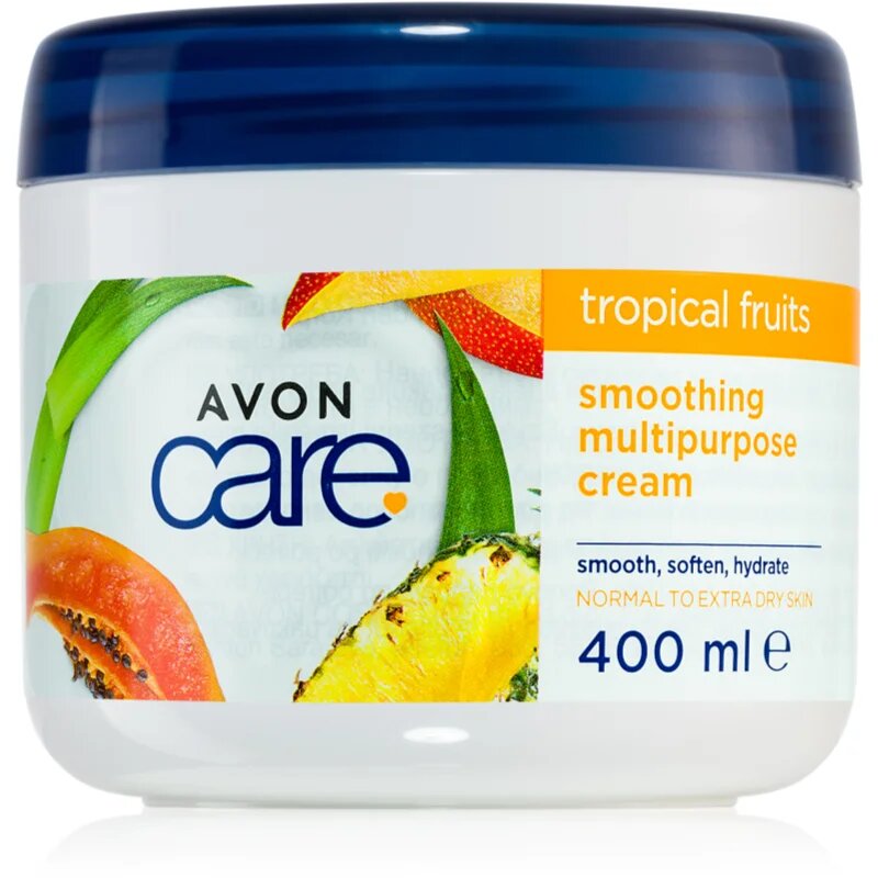 Avon Care Tropical Fruits мултифункционален крем за ръце крака и тяло 400 мл.