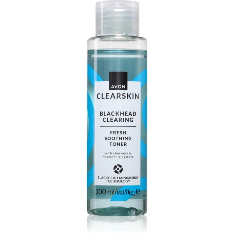 Avon Clearskin Blackhead Clearing почистваща вода за лице против черни точки 100 мл.