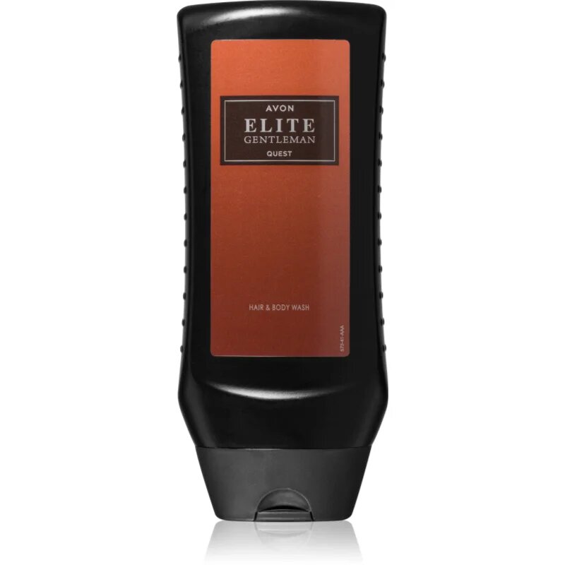 Avon Elite Gentleman Quest душ гел и шампоан 2 в 1 за мъже 250 мл.