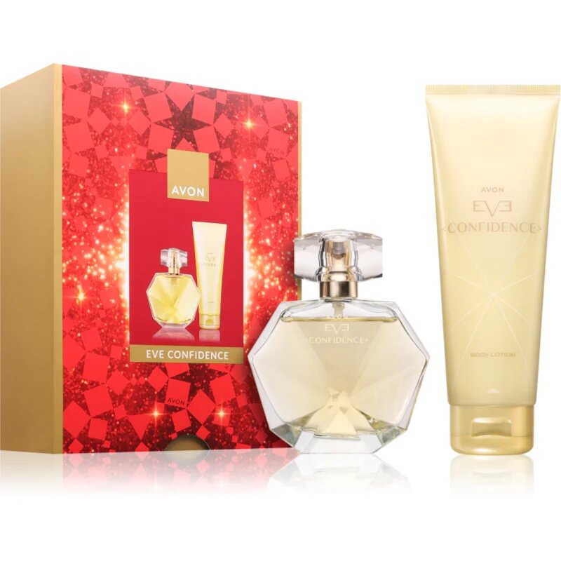 Avon Eve Confidence Giftset подаръчен комплект за жени 2 бр.