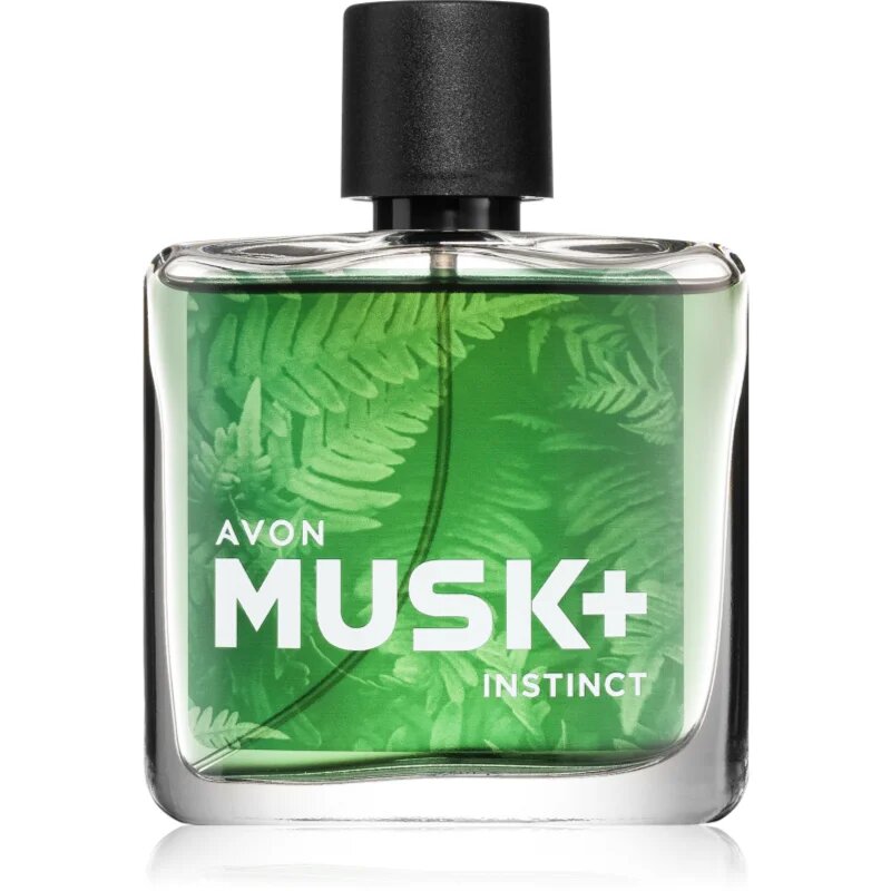 Avon Musk+ Instinct тоалетна вода за мъже 75 мл.