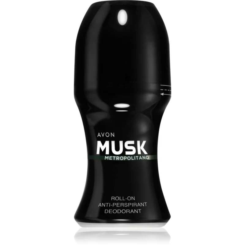 Avon Musk+ Metropolitano дезодорант антиперспирант рол-он за мъже 50 мл.