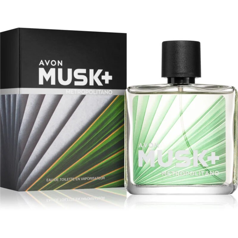 Avon Musk+ Metropolitano тоалетна вода за мъже 75 мл.