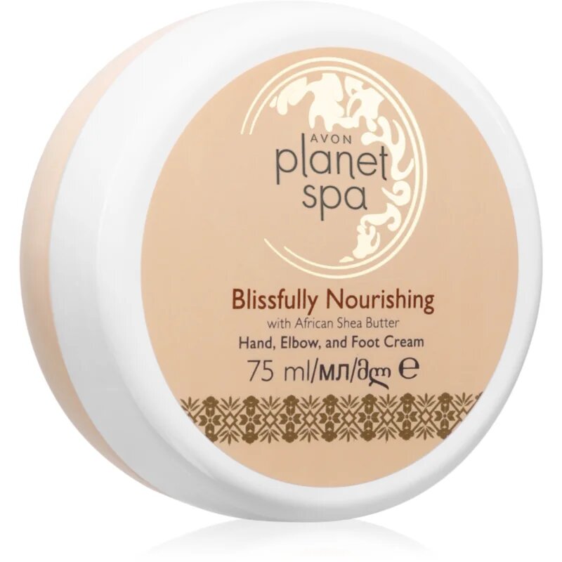 Avon Planet Spa Blissfully Nourishing подхранващ крем за ръце за крака 75 мл.
