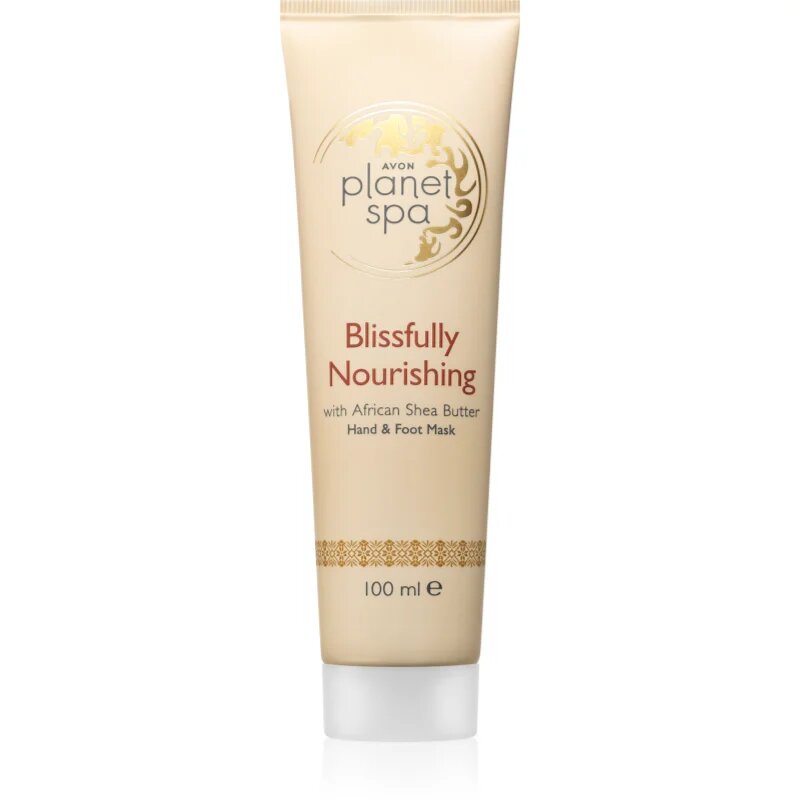 Avon Planet Spa Blissfully Nourishing подхранваща маска за ръце и крака 100 мл.