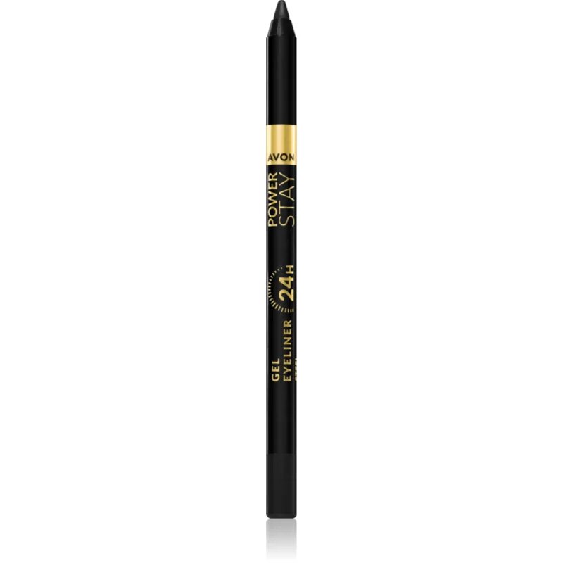 Avon Power Stay 24h молив-гел за очи цвят Black 1.2 гр.