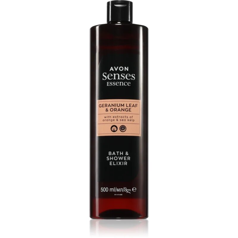 Avon Senses Essence Geranium Leaf & Orange добавка за баня 500 мл.