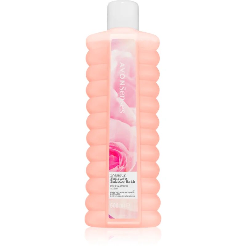 Avon Senses L'amour Sunrise пяна за вана с аромат на рози 500 мл.