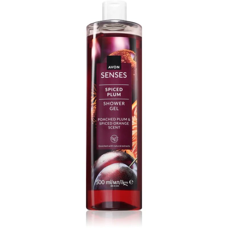 Avon Senses Spiced Plum душ гел 500 мл.